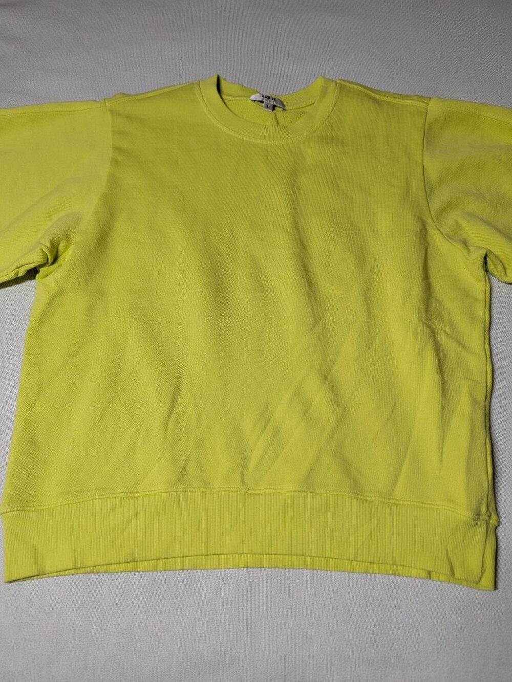 Agolde Thora 3/4 Sleeve Sweatshirt - Size Large